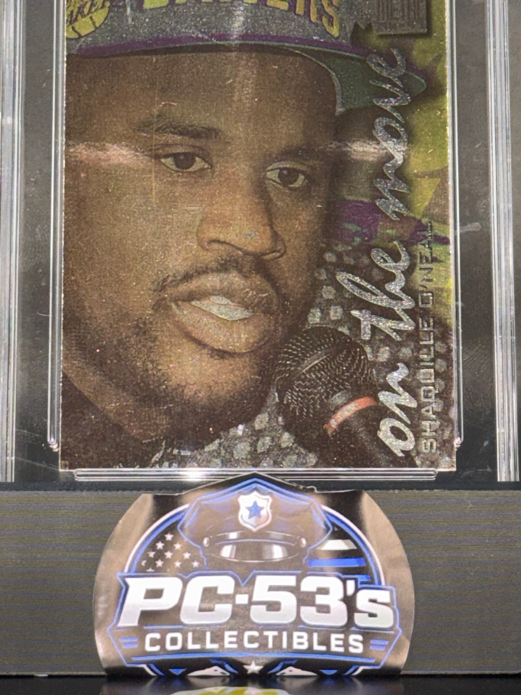 Fleer Metal 1996-97 On the Move Shaquille O'Neal #119 Los Angeles Lakers