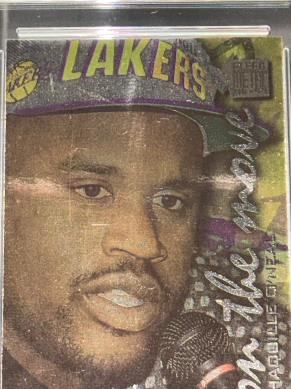 Fleer Metal 1996-97 On the Move Shaquille O'Neal #119 Los Angeles Lakers