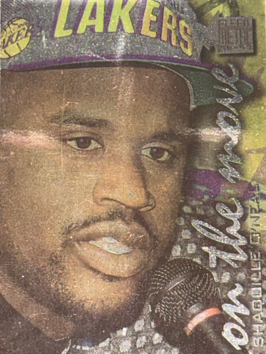 Fleer Metal 1996-97 On the Move Shaquille O'Neal #119 Los Angeles Lakers