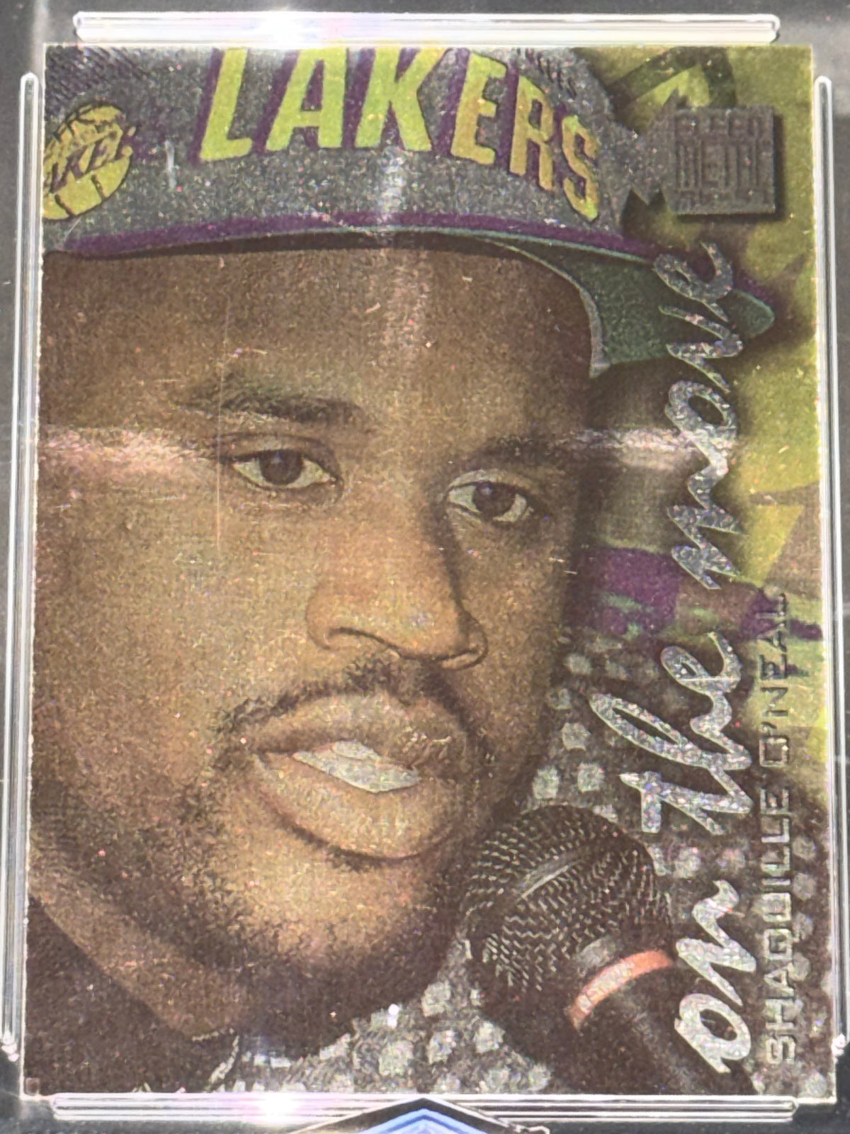 Fleer Metal 1996-97 On the Move Shaquille O'Neal #119 Los Angeles Lakers