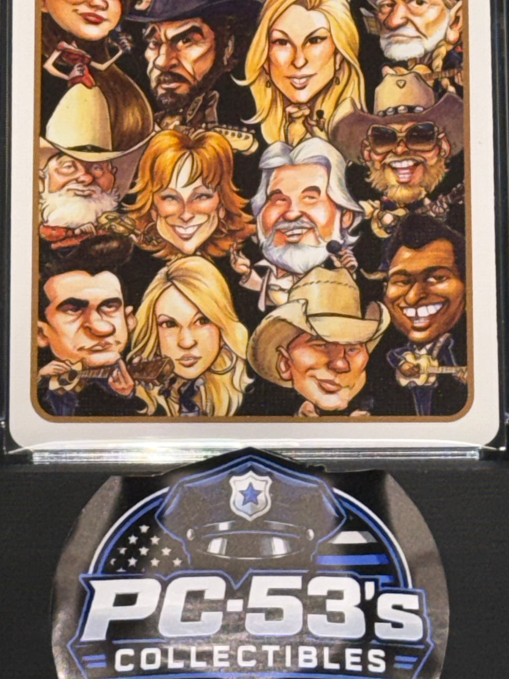 Hero Deck Country Music Johnny Cash King of Clubs Playing Card GMA 10 Graded
