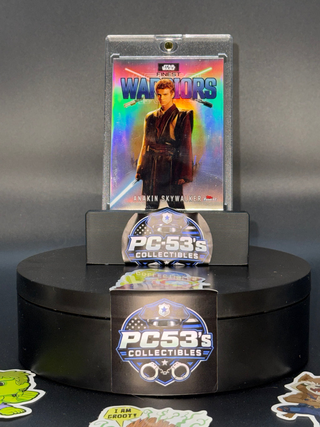 Topps 2005 Star Wars Finest Warriors Warriors Insert Anakin Skywalker #FW-22