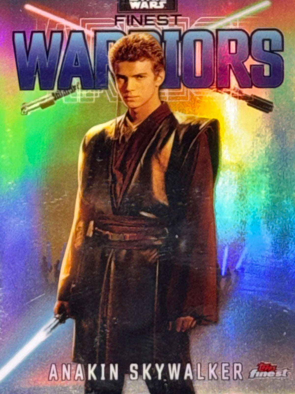 Topps 2005 Star Wars Finest Warriors Warriors Insert Anakin Skywalker #FW-22