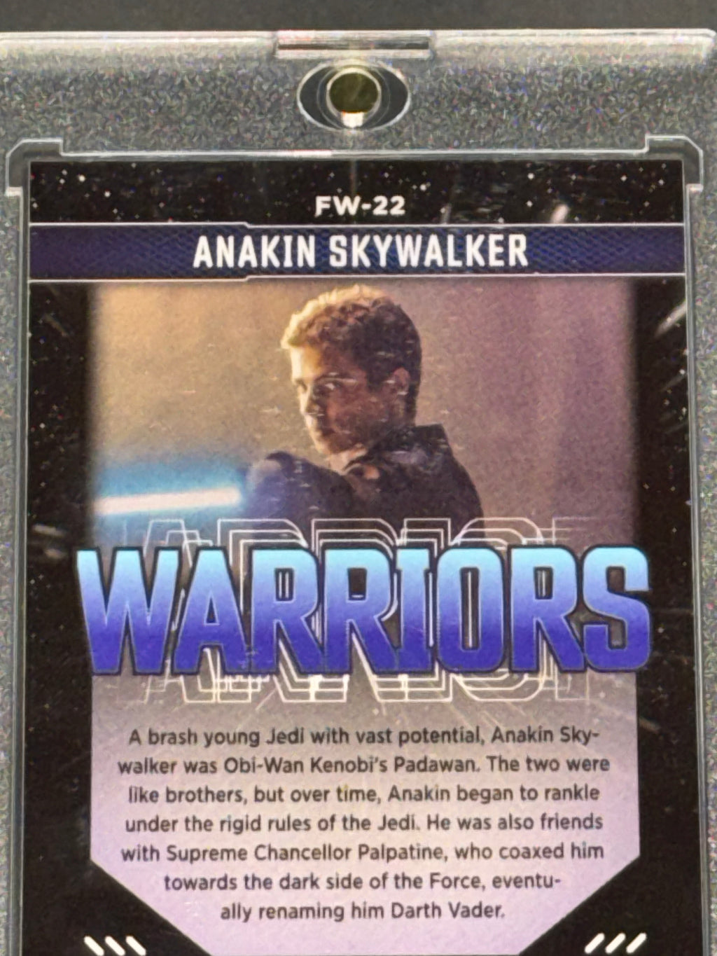 Topps 2005 Star Wars Finest Warriors Warriors Insert Anakin Skywalker #FW-22