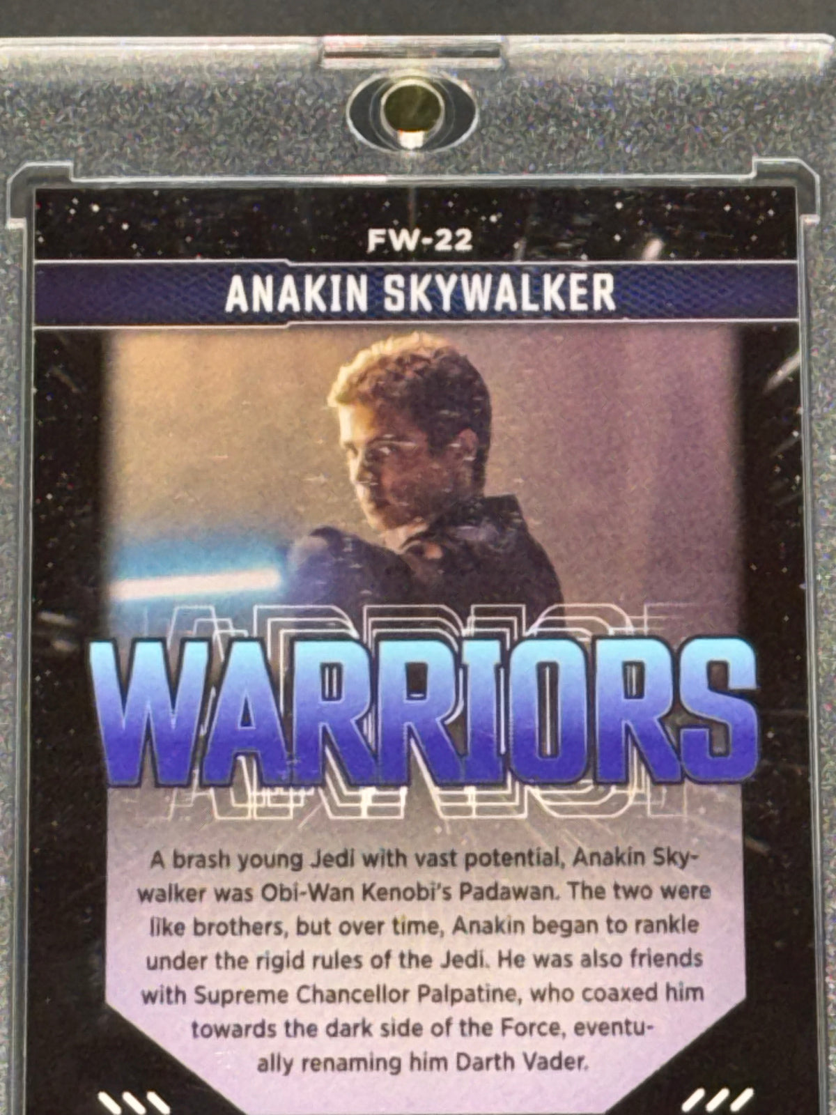 Topps 2005 Star Wars Finest Warriors Warriors Insert Anakin Skywalker #FW-22