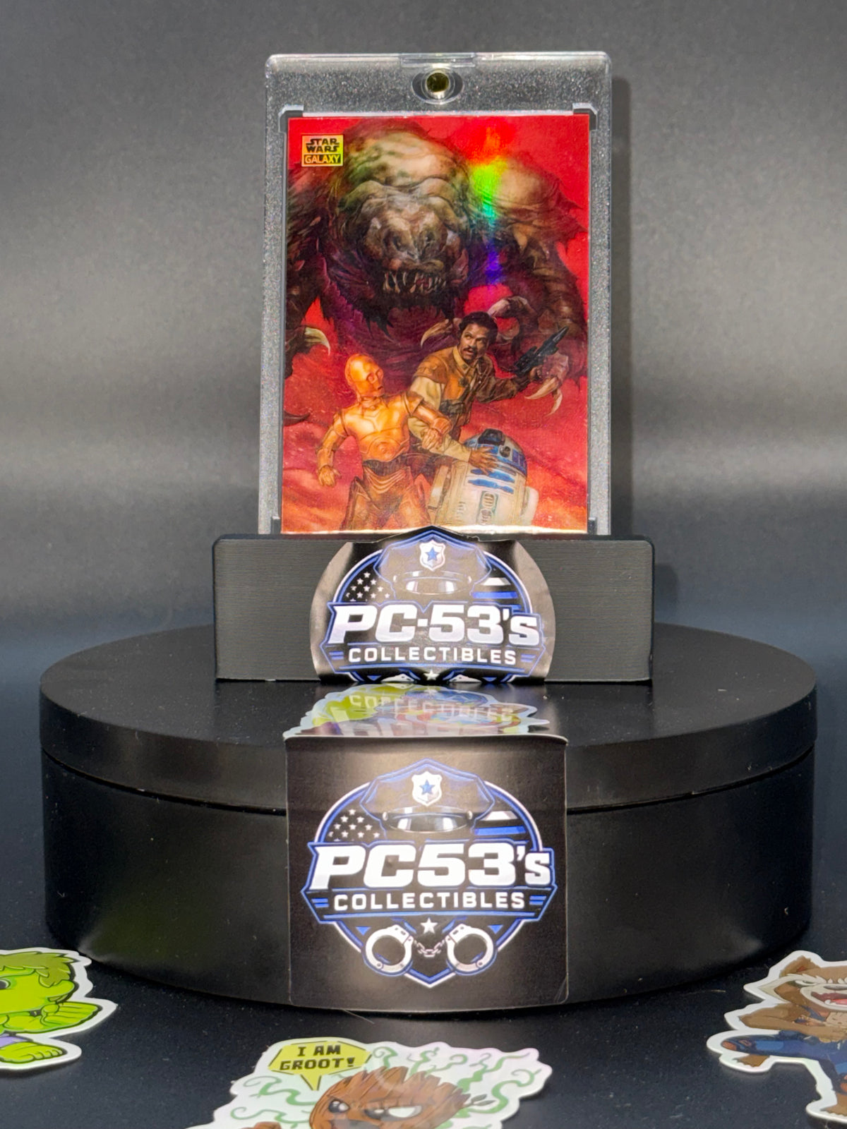 Topps Star Wars Galaxy #37 “The Rebels and the Rancor” Mini Diamond