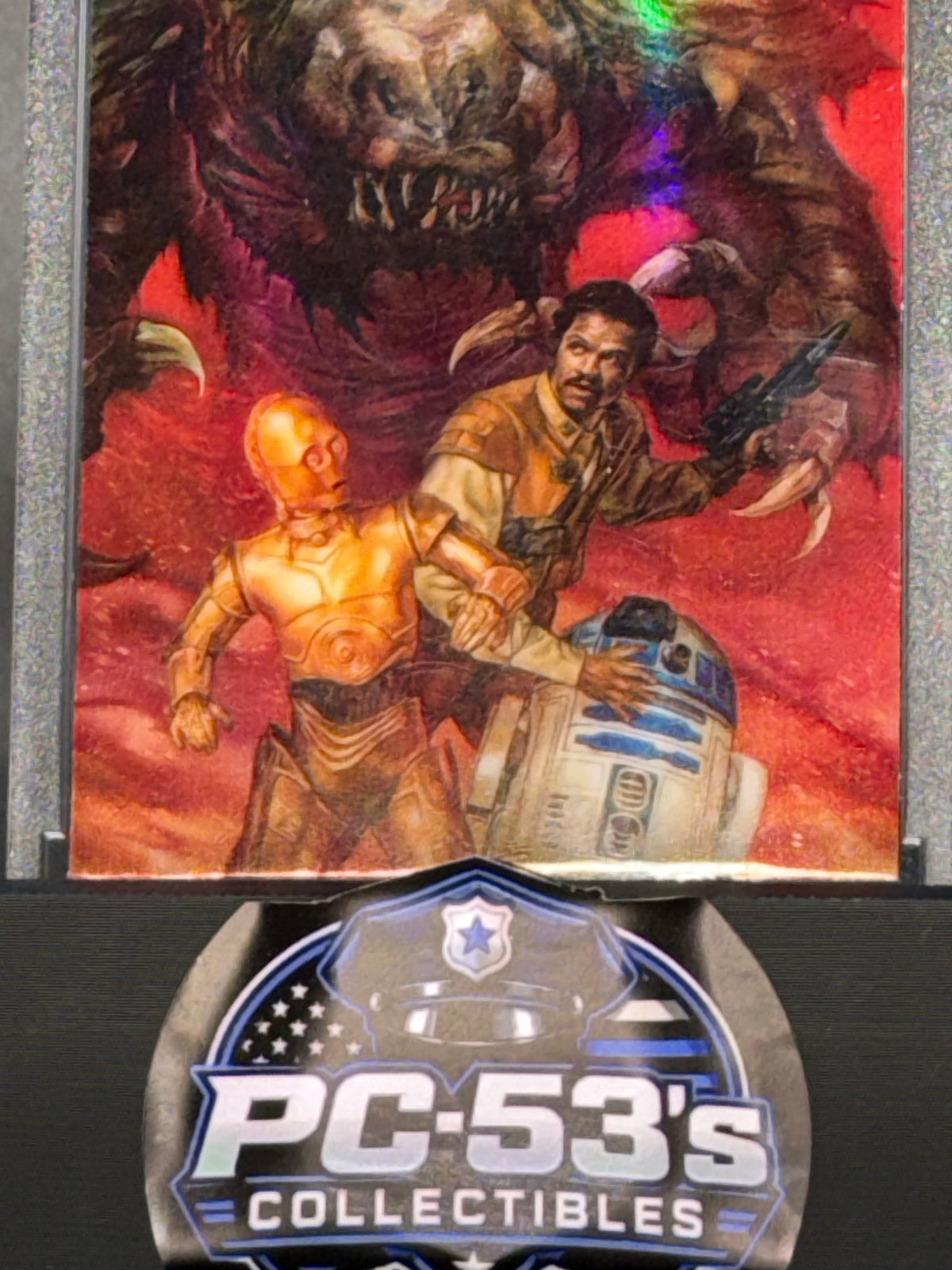 Topps Star Wars Galaxy #37 “The Rebels and the Rancor” Mini Diamond