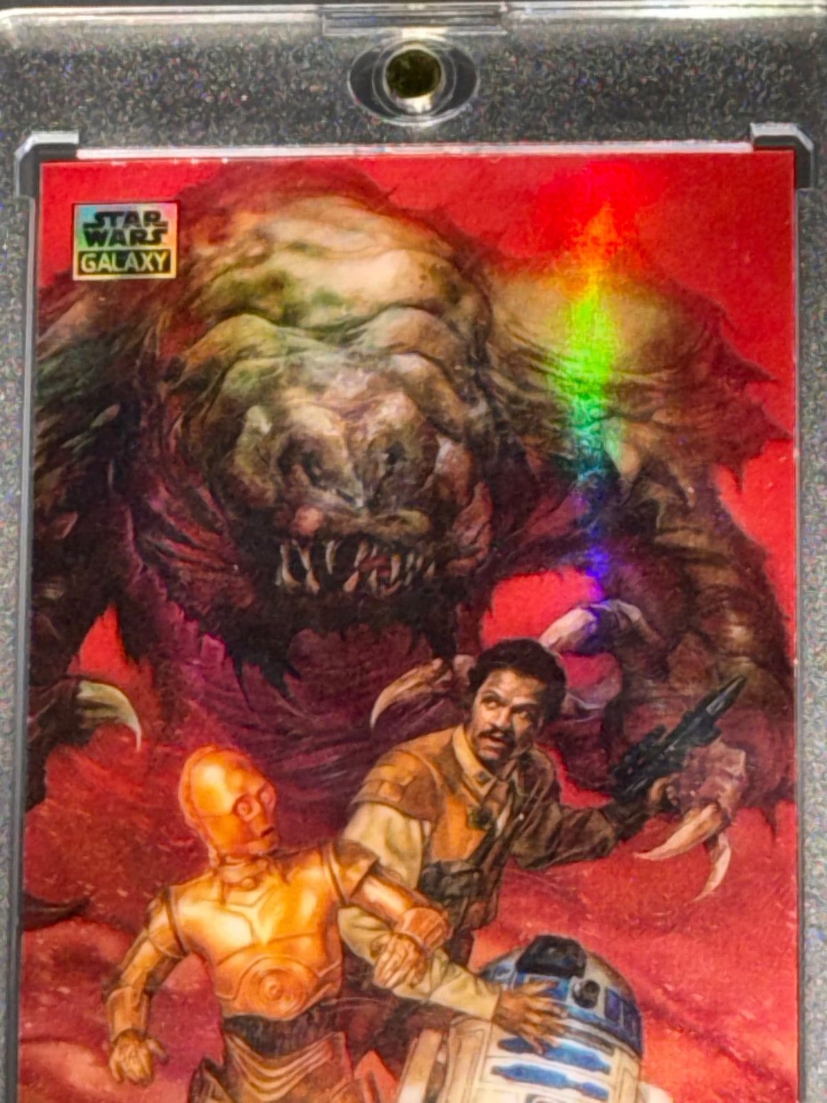 Topps Star Wars Galaxy #37 “The Rebels and the Rancor” Mini Diamond