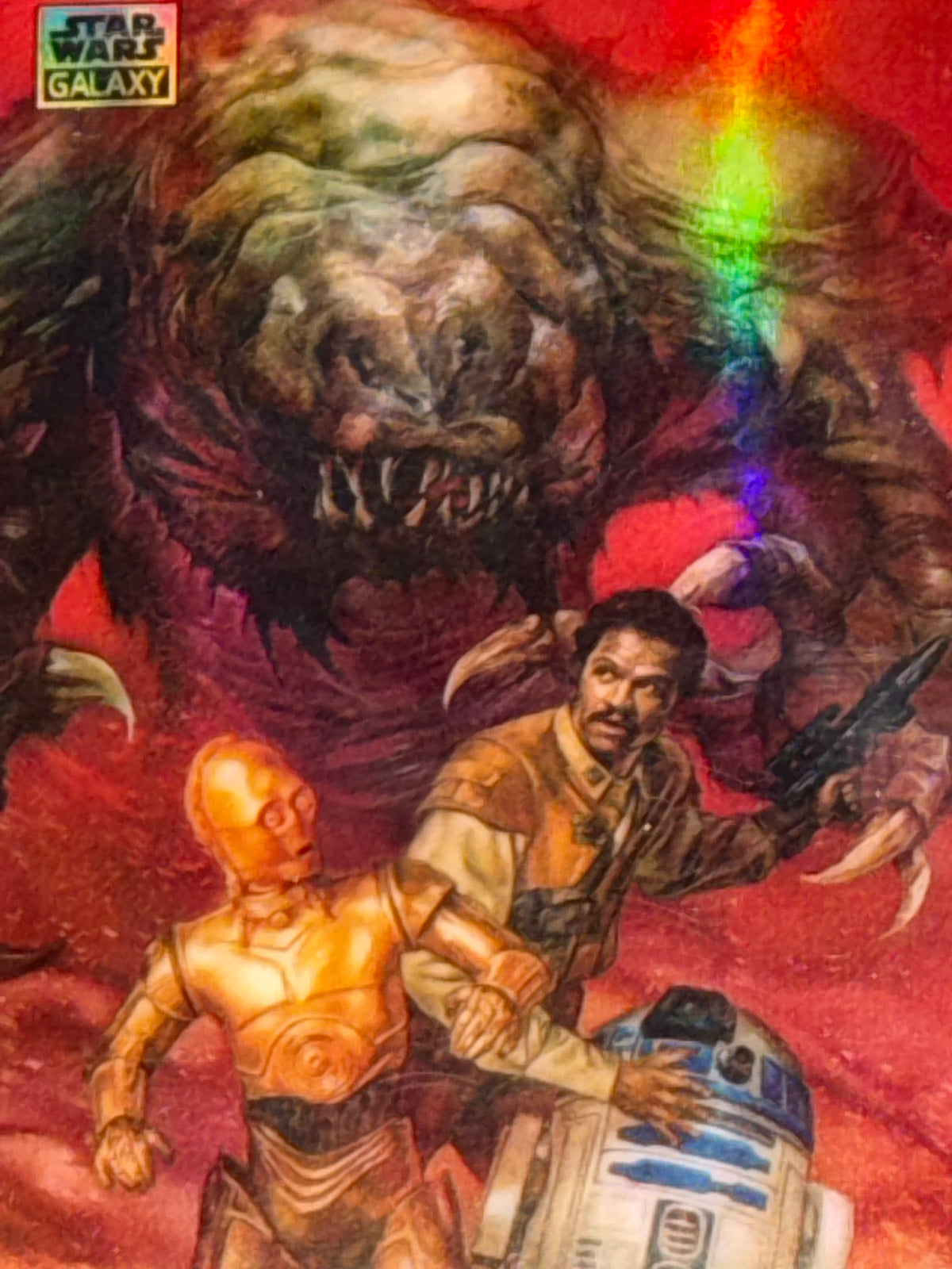Topps Star Wars Galaxy #37 “The Rebels and the Rancor” Mini Diamond