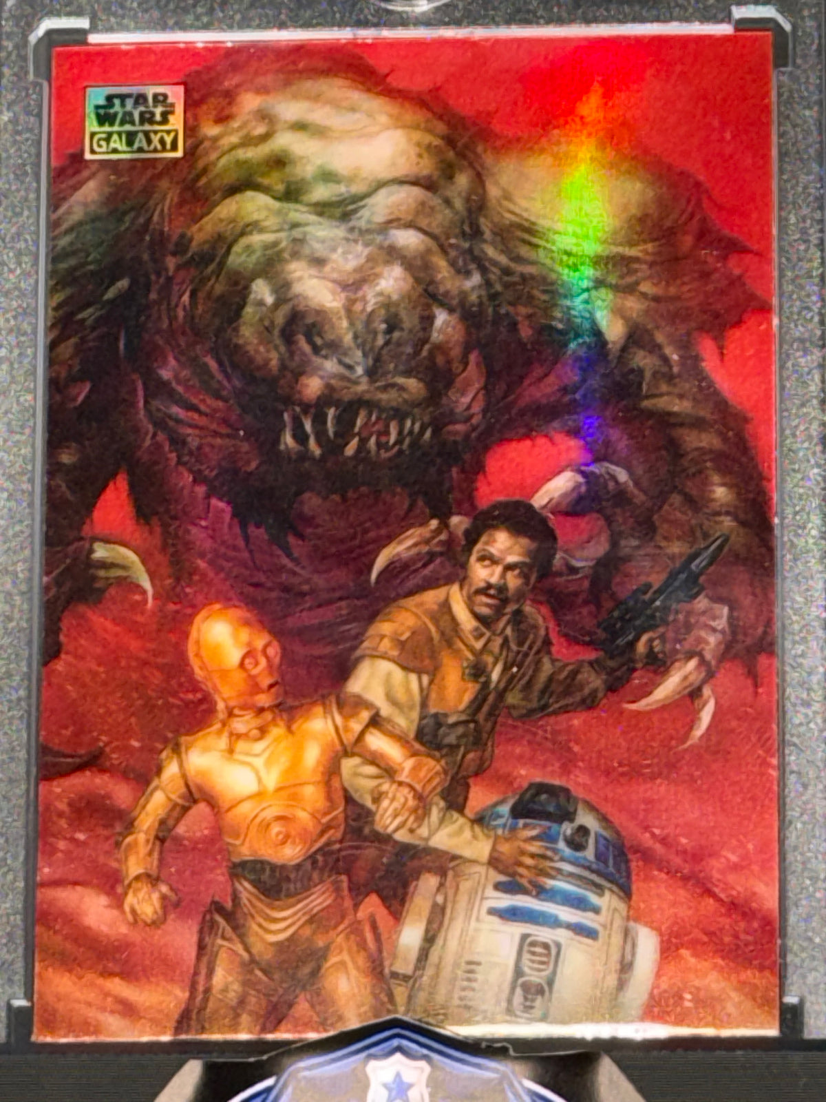 Topps Star Wars Galaxy #37 “The Rebels and the Rancor” Mini Diamond
