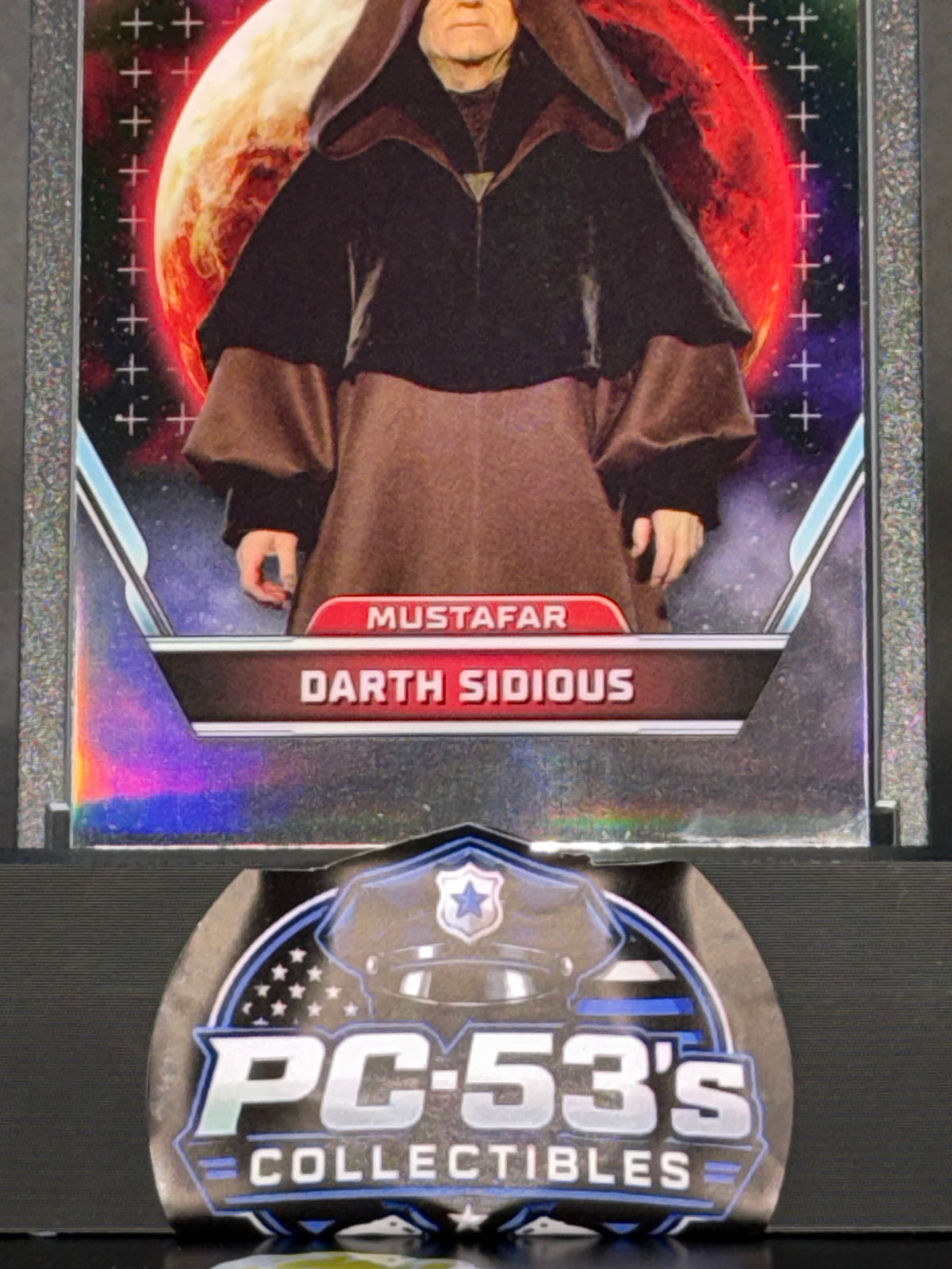 Topps Star Wars Topps Chrome Refractor #100 Darth Sidious Mustafar ROTS