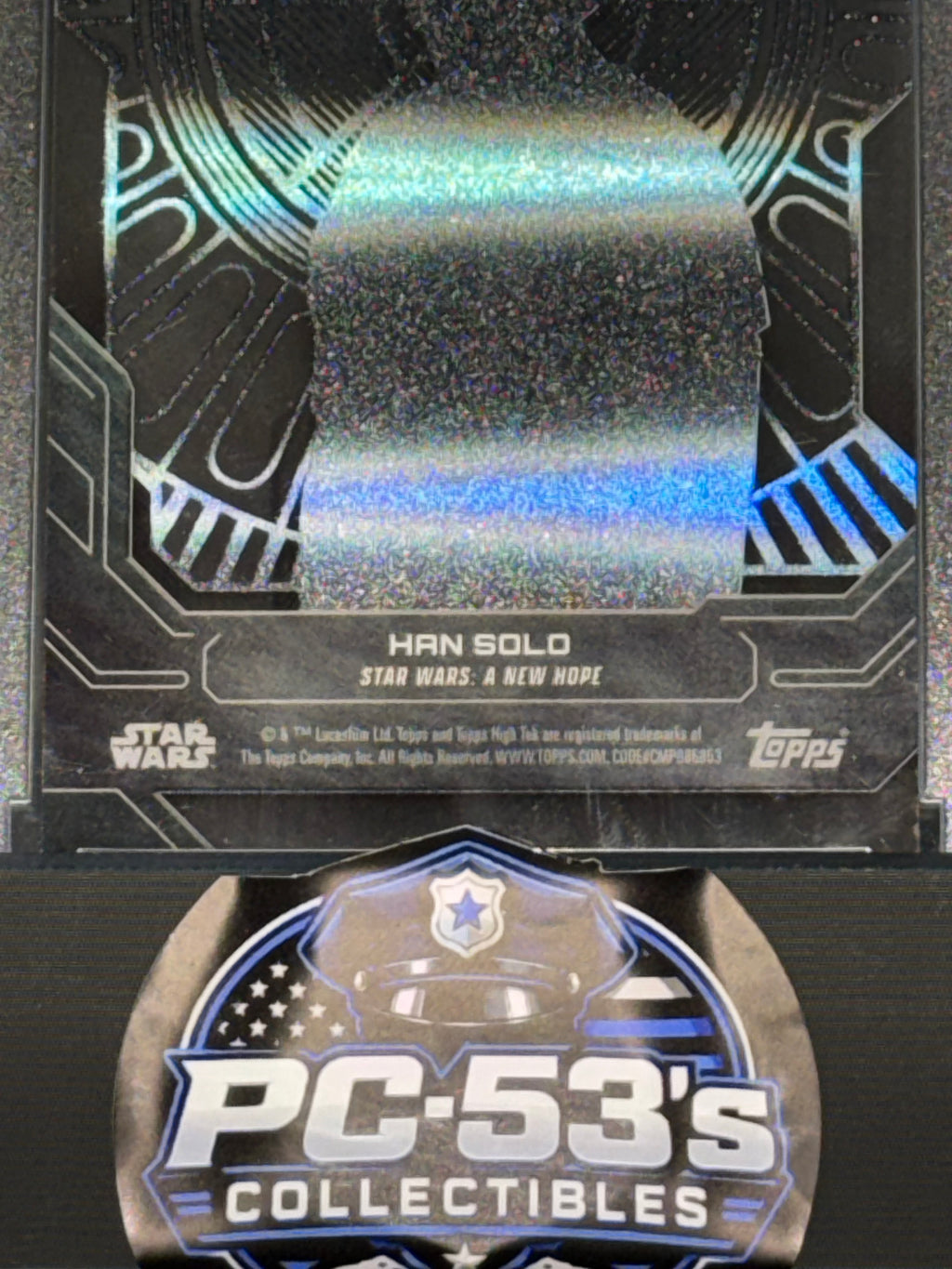 Topps 2017 Star Wars High Tek Han Solo Orange Parallel #47 A New Hope Ford