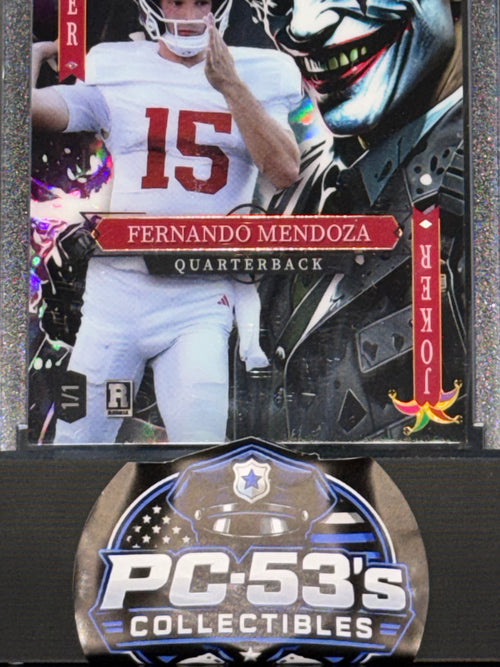 Wild Card 2025 Jokers Wild Crystal Holo Fernando Mendoza 1/1