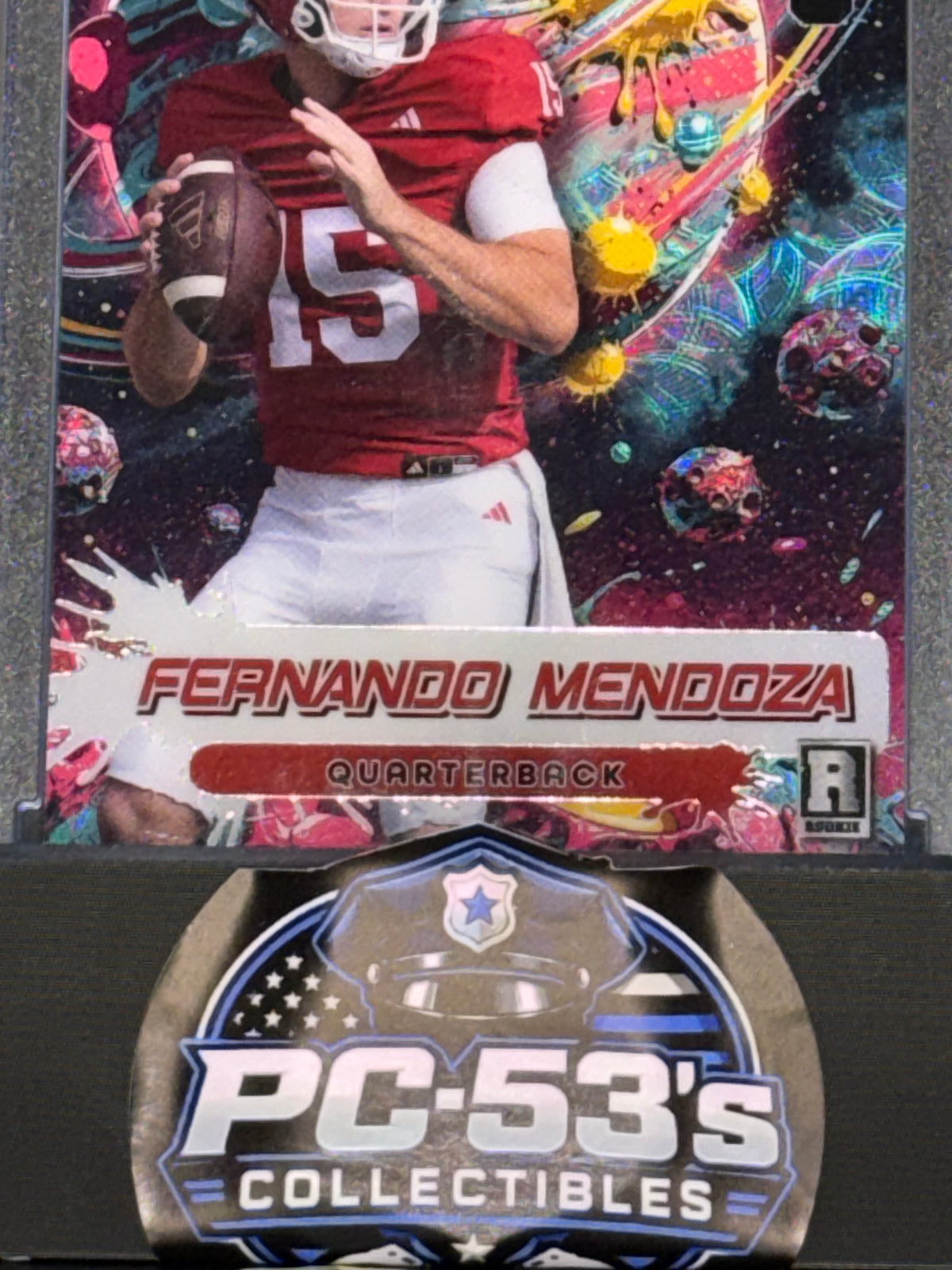 Wild Card 2026 Galactic Splat Kaleidoscope Fernando Mendoza 1/1