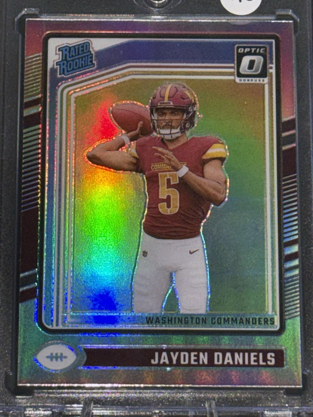 Panini 2024 Donruss Optic Rated Rookie Holo Prizm Jayden Daniels