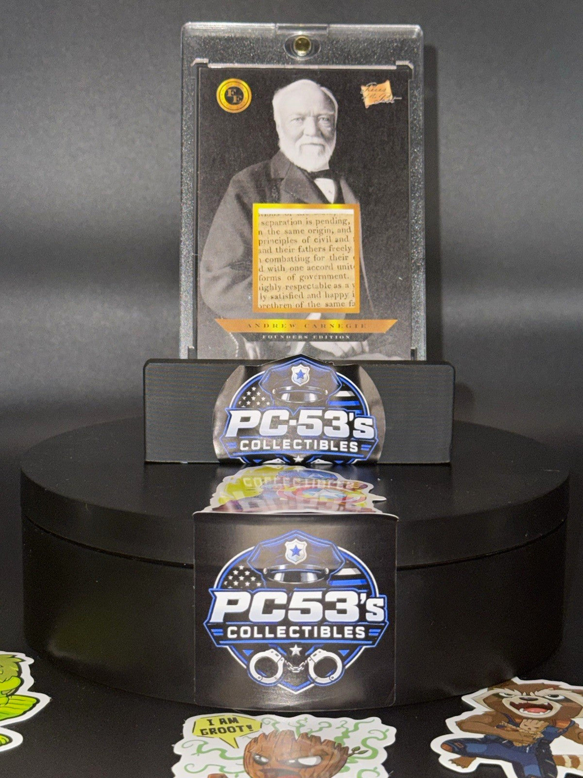 2023 Pieces of the Past Founders Edition Relic Andrew Carnegie #43