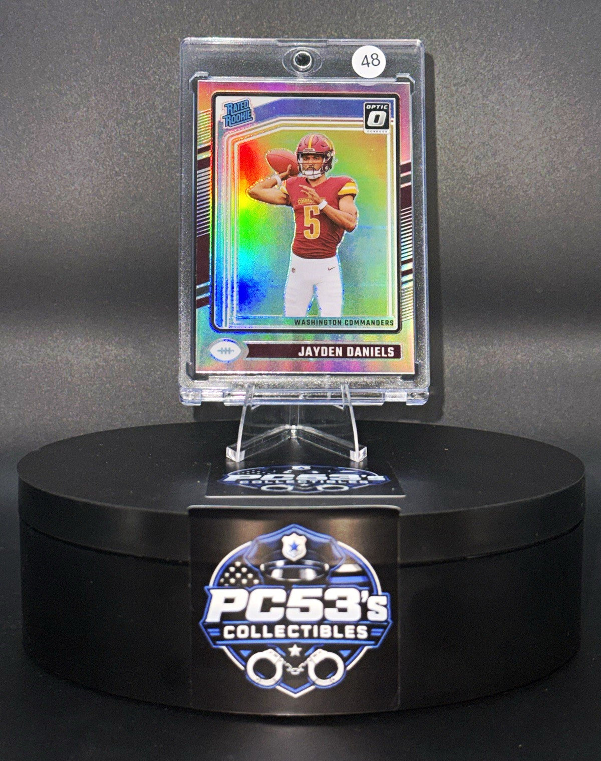 Panini 2024 Donruss Optic Rated Rookie Holo Prizm Jayden Daniels