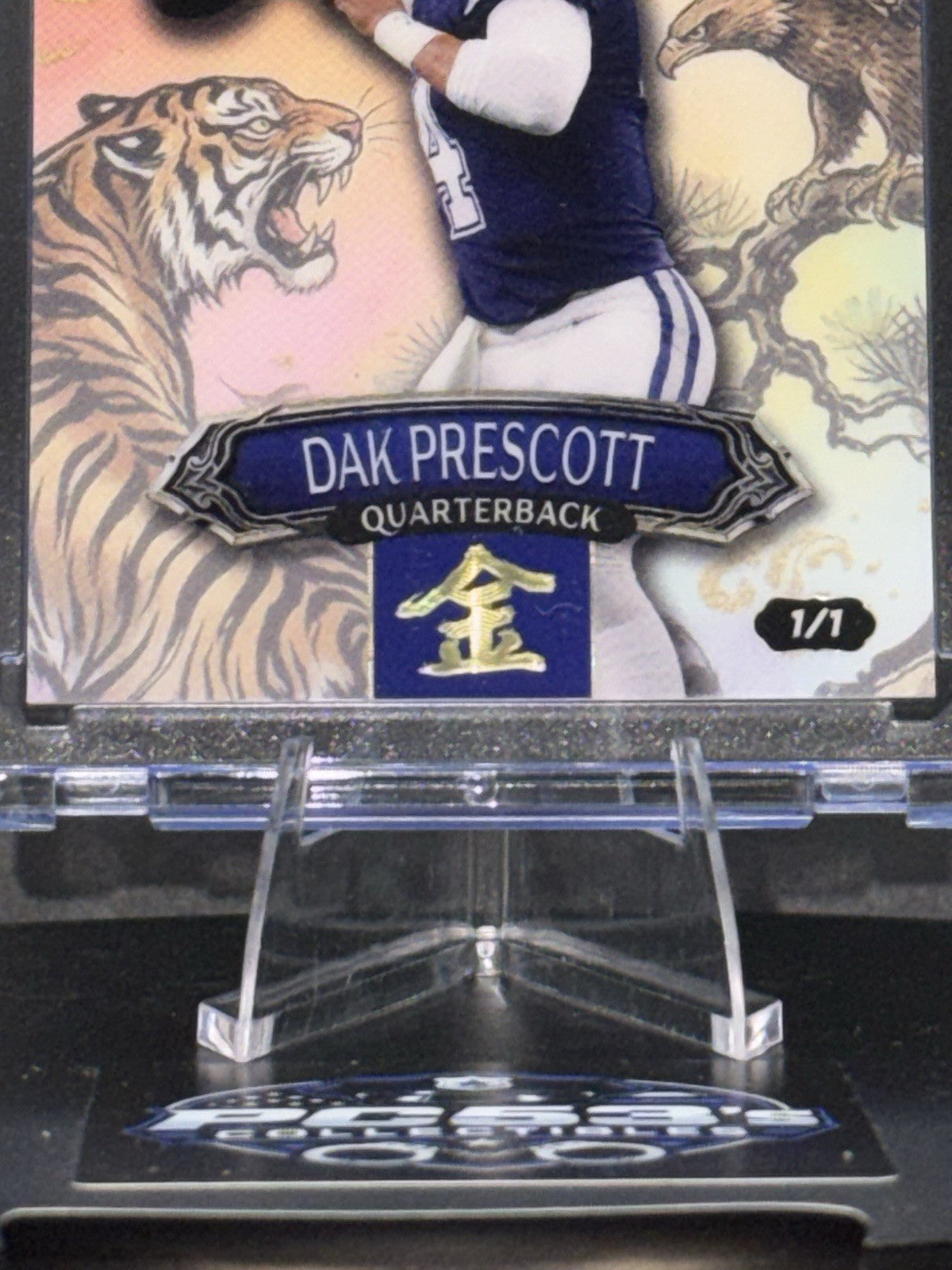 *Rare*WildCard 2026 FantasyFootball Kanji Gold Kin Rainbow True 1/1 Dak Prescott