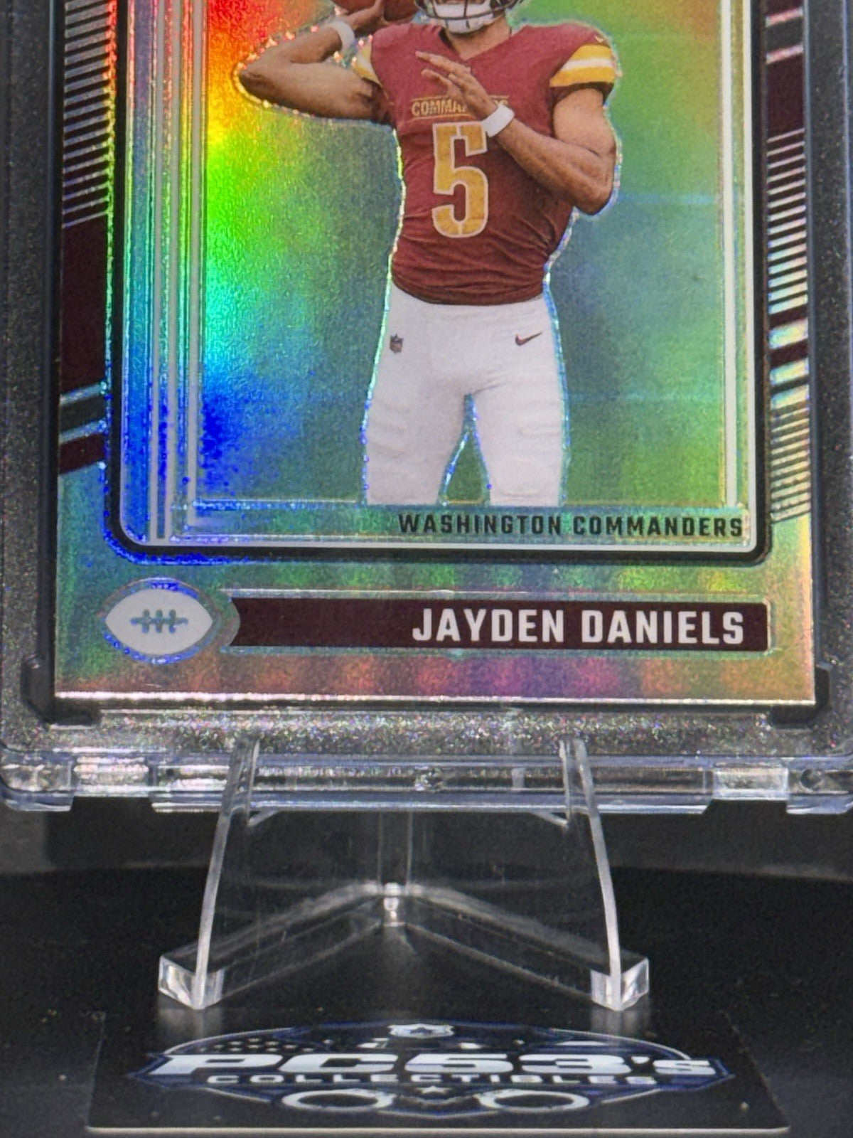 Panini 2024 Donruss Optic Rated Rookie Holo Prizm Jayden Daniels